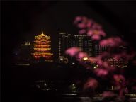 黄鹤楼夜景