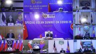 东盟各国承诺加强合作抗击新冠疫情
