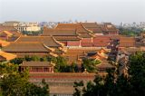 北京：景山公园照晚霞