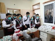 中国医疗专家组继续在巴勒斯坦访问交流