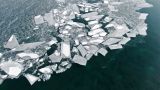 雪后青海湖