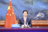 栗战书同墨西哥参议长拉米雷斯举行会谈