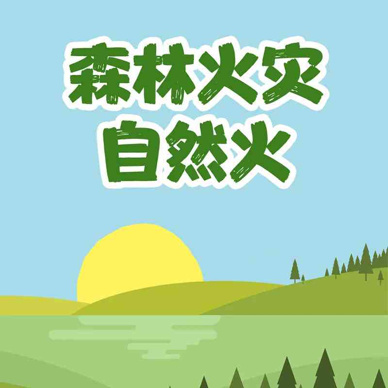 引发森林火灾的自然火源