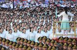 庆祝中国共产党成立100周年大会在北京天安门广场隆重举行