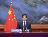 栗战书同泰国国会主席兼下议院议长川·立派举行会谈