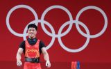 举重——男子61公斤级：李发彬夺冠