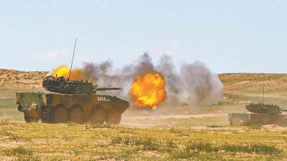 新锐出击 沙场亮剑