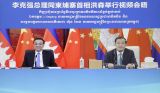 李克强同柬埔寨首相洪森举行视频会晤