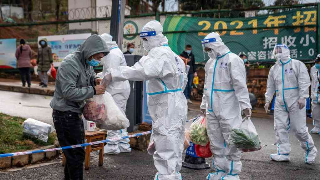 冬日里的温暖——昆明全力保障疫情封(管)控区域群众生活