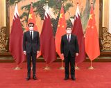 习近平会见卡塔尔埃米尔塔米姆
