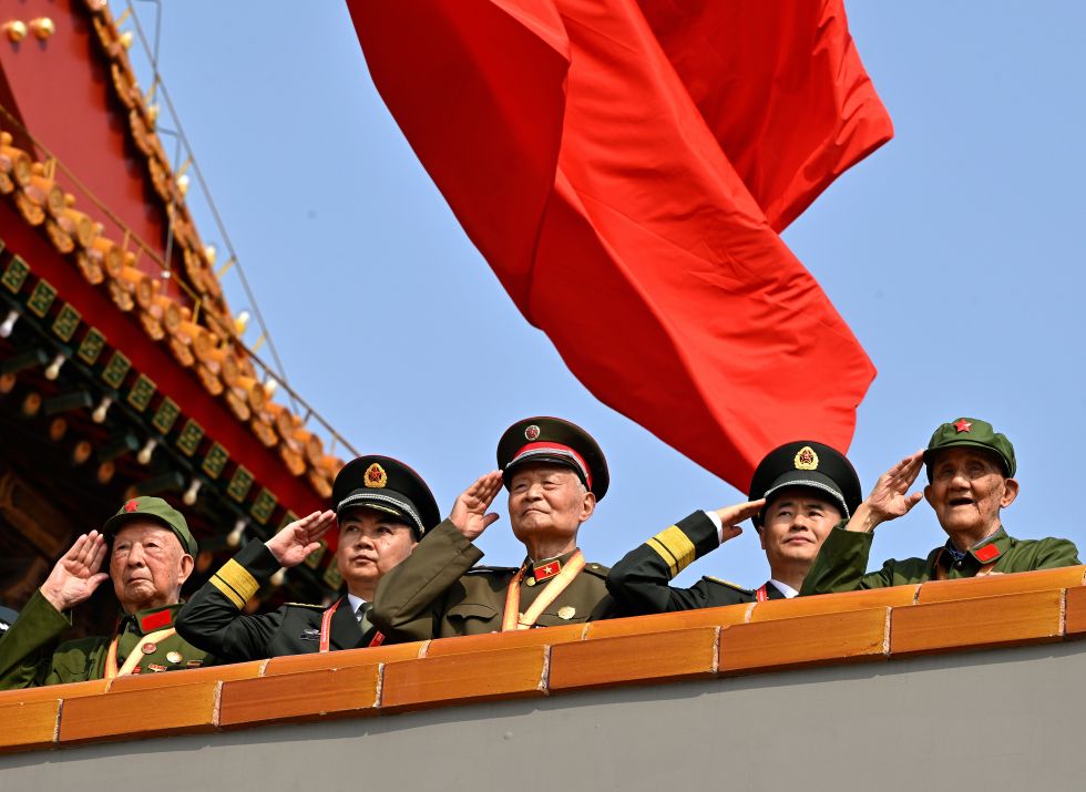 紀(jì)念抗戰(zhàn)勝利80周年｜紀(jì)念中國人民抗日戰(zhàn)爭(zhēng)暨世界反法西斯戰(zhàn)爭(zhēng)勝利80周年大會(huì)在京舉行XxjpsgC000708_20250903_PEPFN0A001