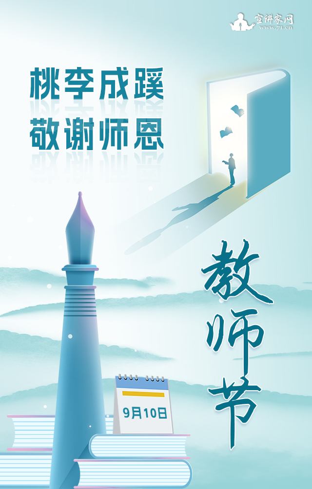 2025年教师节海报