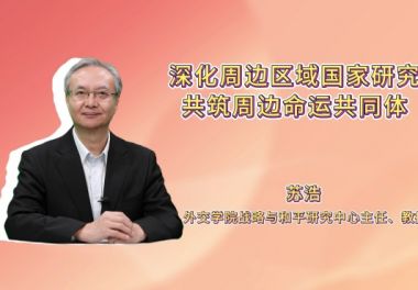 深化周边区域国家研究，共筑周边命运共同体