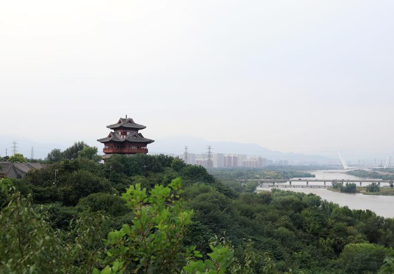 蓝天白云续写美丽北京生态画面