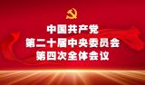 中国共产党第二十届中央委员会第四次全体会议