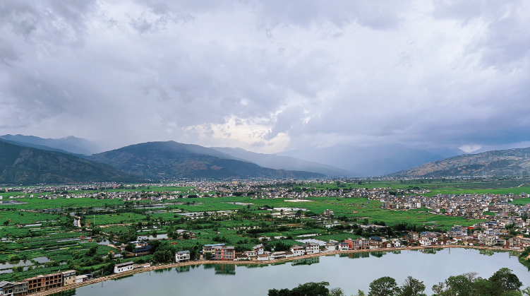 中央财政加强重点领域保障力度,有力支持乡村全面振兴。图为云南省永胜县三川田园综合体项目。