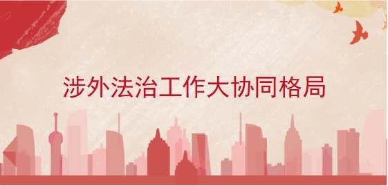 涉外法治工作大协同格局