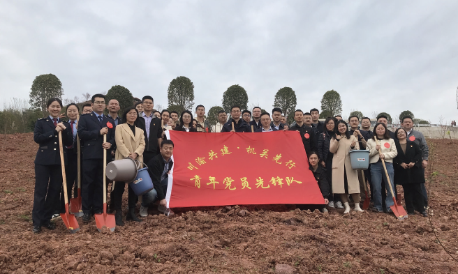 川渝两地工委组建&ldquo;川渝共建&middot;机关先行&rdquo;青年党员先锋队，开展志愿服务活动。