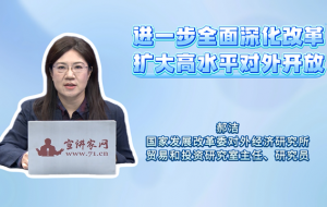 进一步全面深化改革 扩大高水平对外开放
