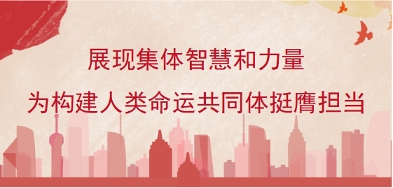 展现集体智慧和力量，为构建人类命运共同体挺膺担当