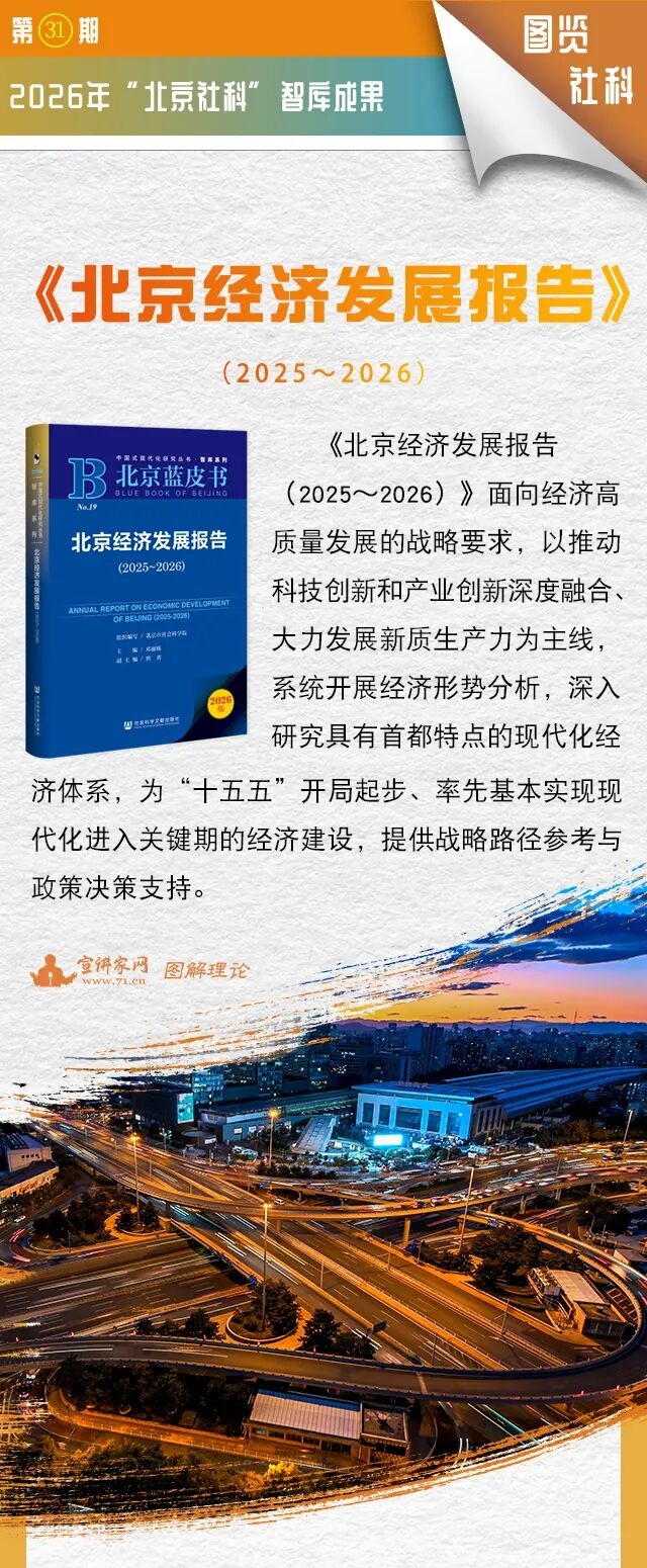 图览社科|《北京经济发展报告(2025~2026)》
